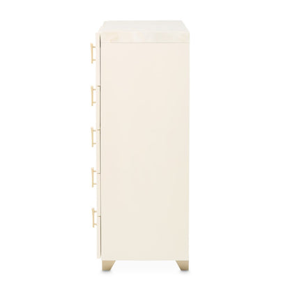 Fantosini 10-Drawer Mule Chest - Creamy Pearl