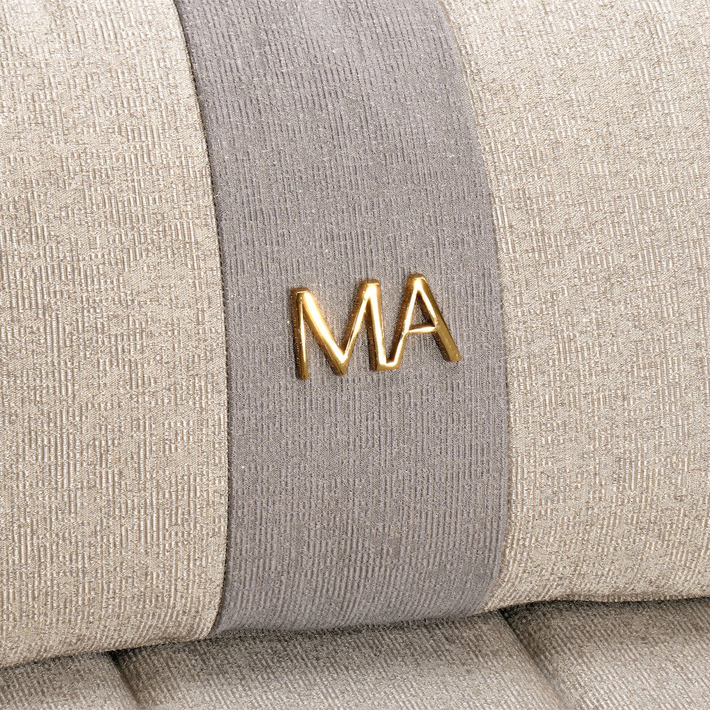 Lisbon Sofa - Opal/Gold