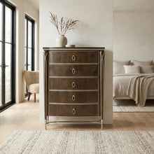 Villa Cherie Highboy Chest - Hazelnut