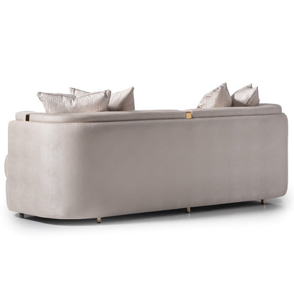 Carmela Sofa - Almond/Gold