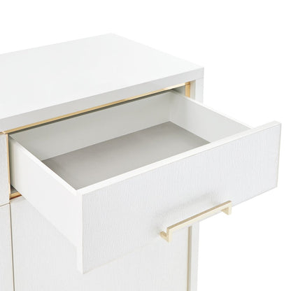 Palm Gate Sideboard - Cloud White