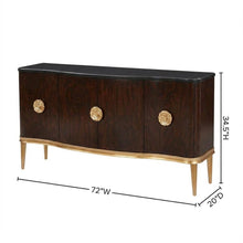 Camellia Field Sideboard - Warm Pecan