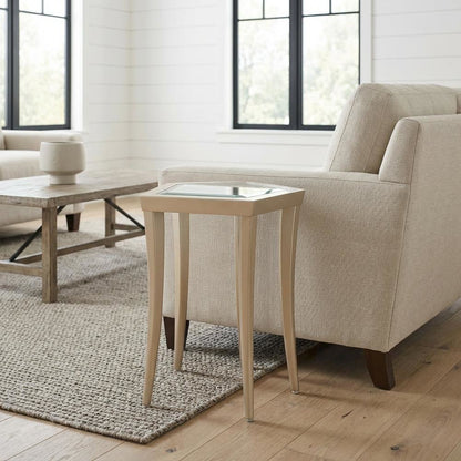 La Rachelle Chairside Table - Champagne