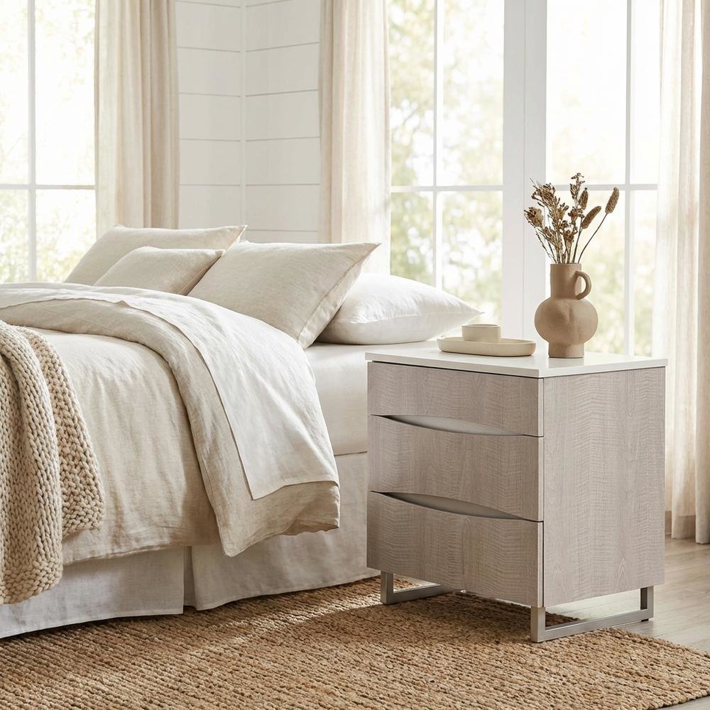 Marin Nightstand - Greige
