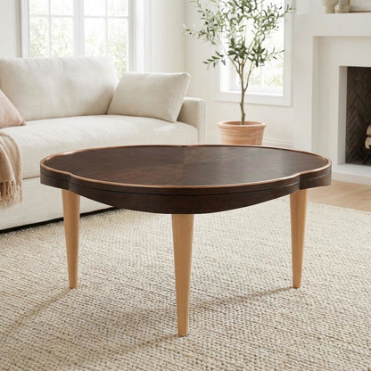 Camellia Field Cocktail Table - Warm Pecan