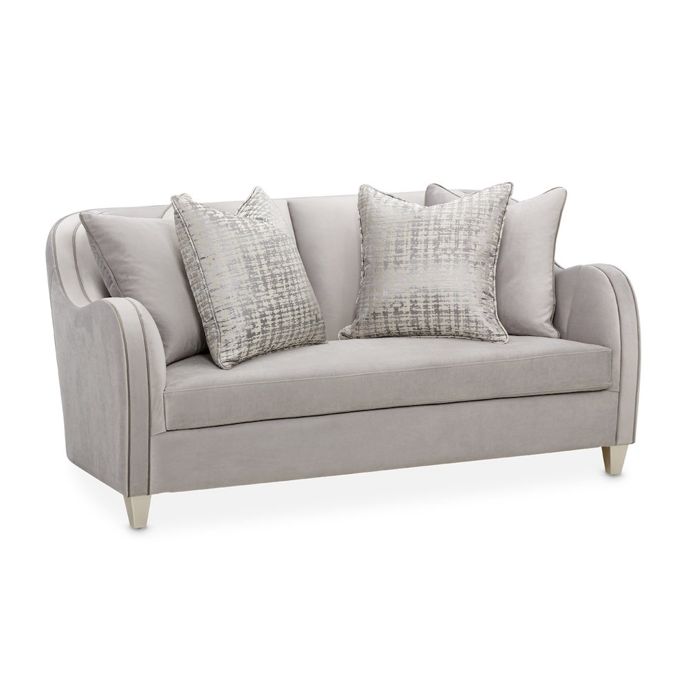 Roxbury Park Velvet Loveseat - Steel/Slate