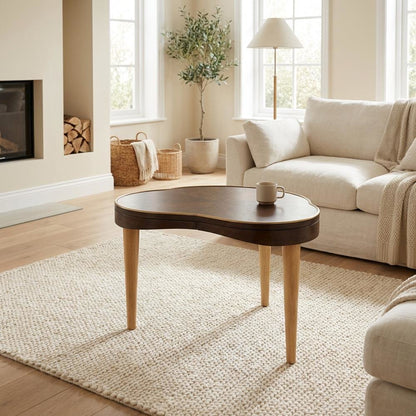 Camellia Field End Table - Warm Pecan