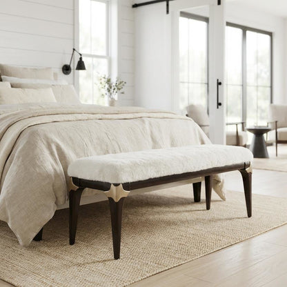 Paris Chic Bed Bench - Espresso