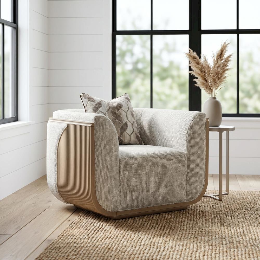 West Kensington Matching Chair - Buff/Seal Salt Caramel