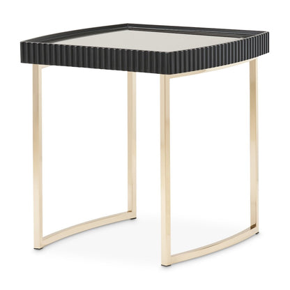 Lisbon Side Table - Silken Matte Black