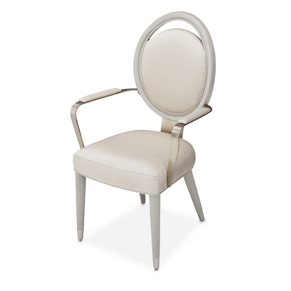 Eclipse Dining Arm Chair - Moonlight Gray Set of 2