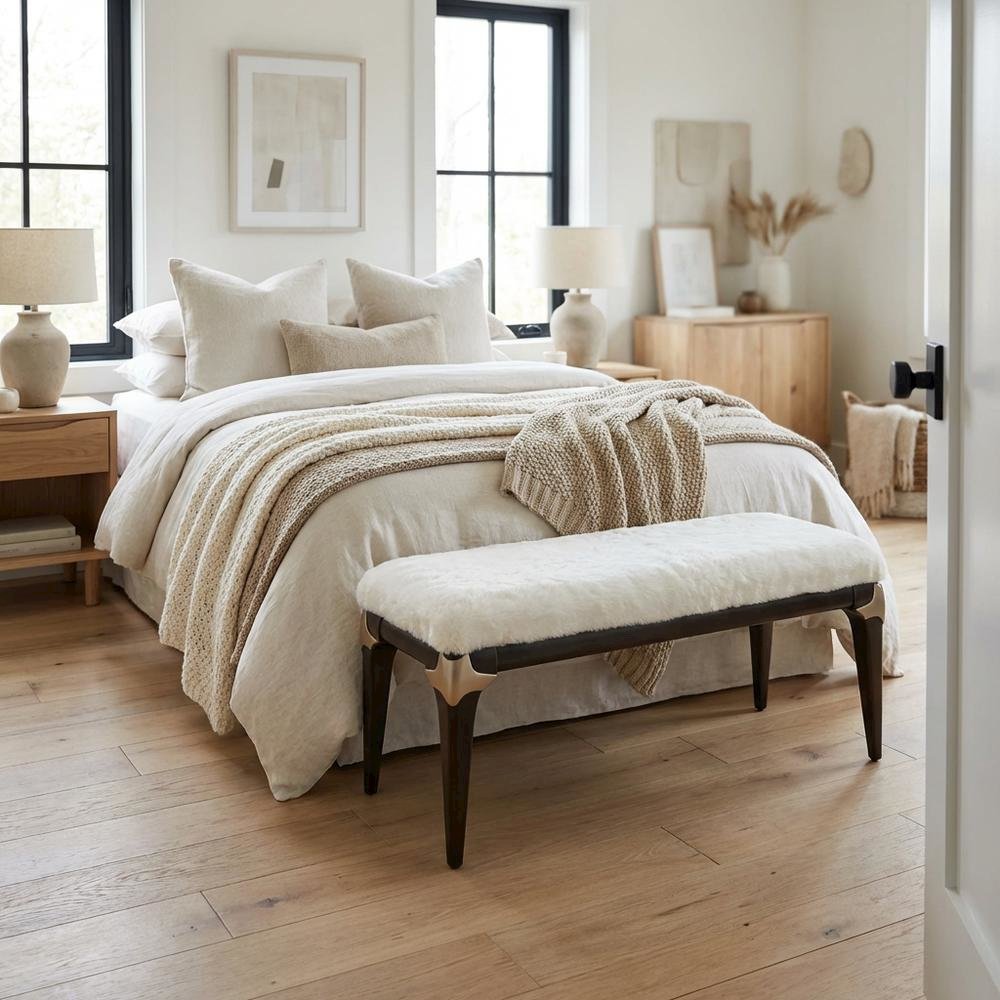 Paris Chic Bed Bench - Espresso