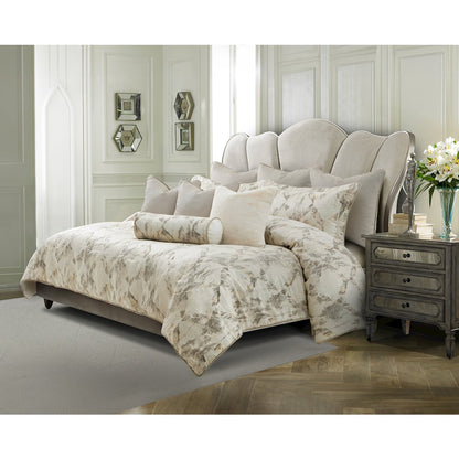 Glennridge 9-Piece Queen Comforter Set - Frost