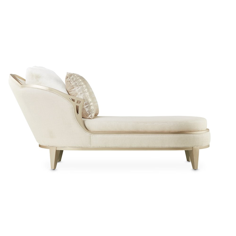 Villa Cherie Chaise - Pearl/Caramel