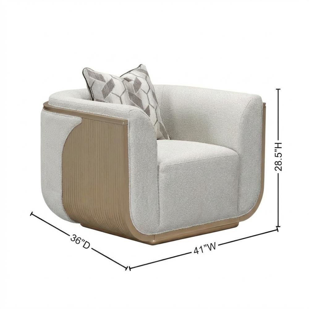 West Kensington Matching Chair - Buff/Seal Salt Caramel