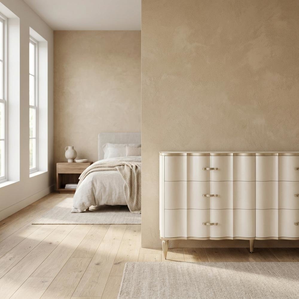 London Place Dresser - Creamy Pearl
