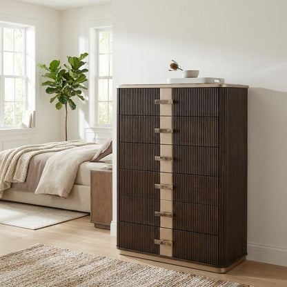 West Kensington Highboy Chest Medium Espresso