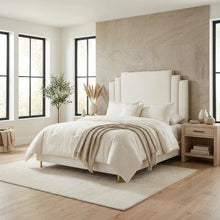 Harlow 4-Piece Queen Comforter Set - Ivory