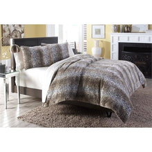Kasbah 3-Piece Queen Duvet Set - Brown