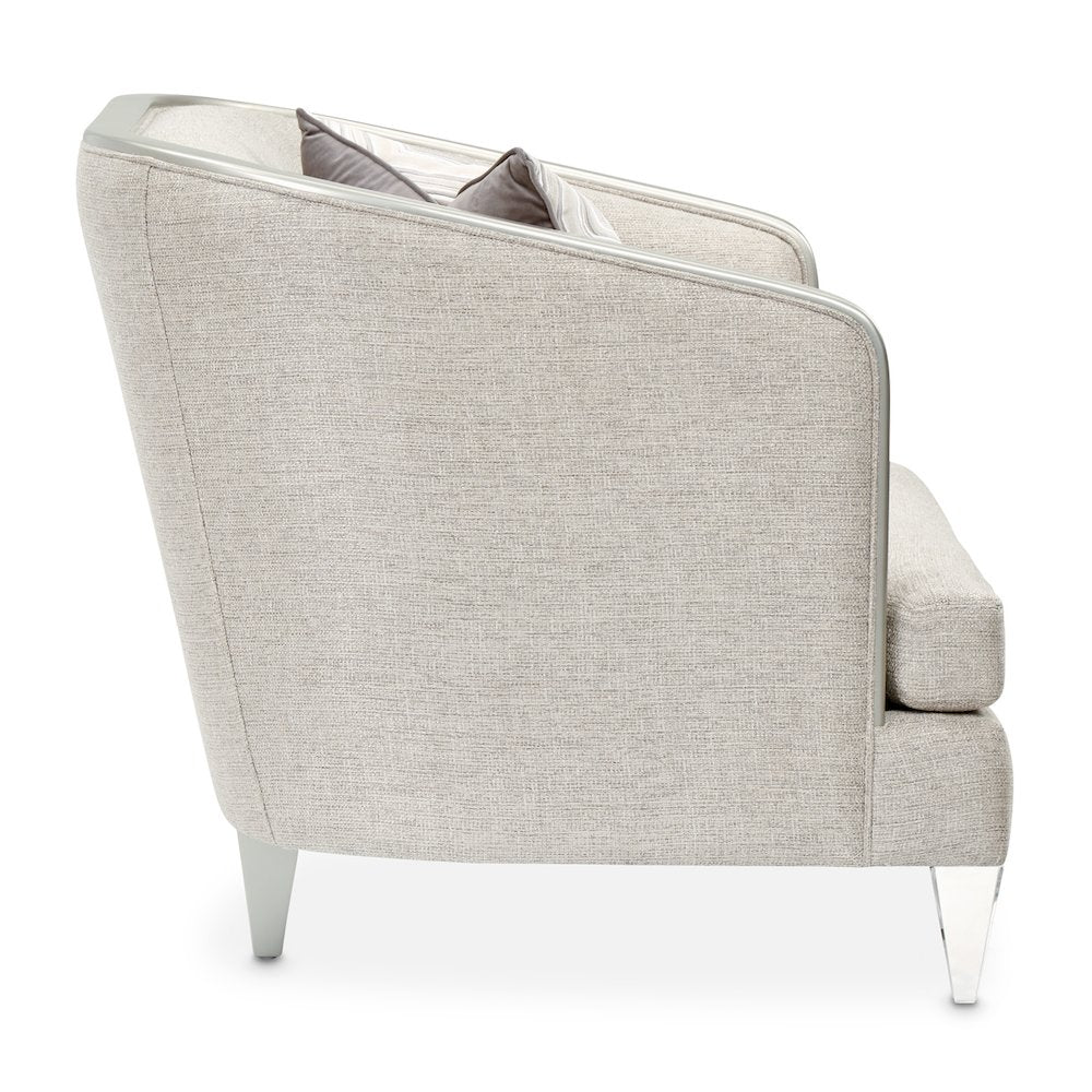 Camden Court Chair and Half - Flax/Platinum