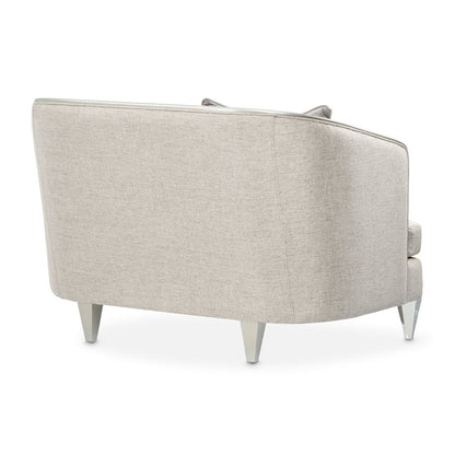 Camden Court Chair and Half - Flax/Platinum