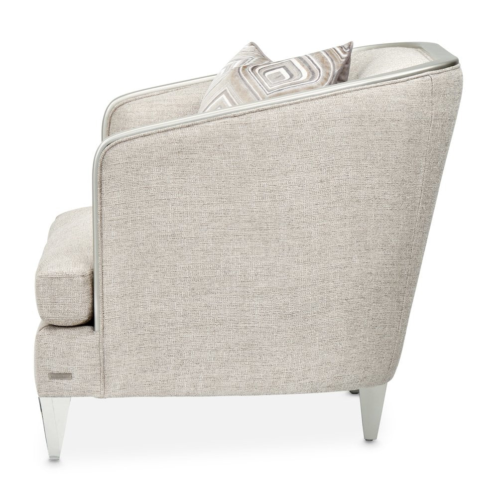 Camden Court Chair and Half - Flax/Platinum