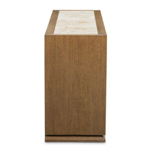 Portrait Dresser with LED Lights - Sienna Brown