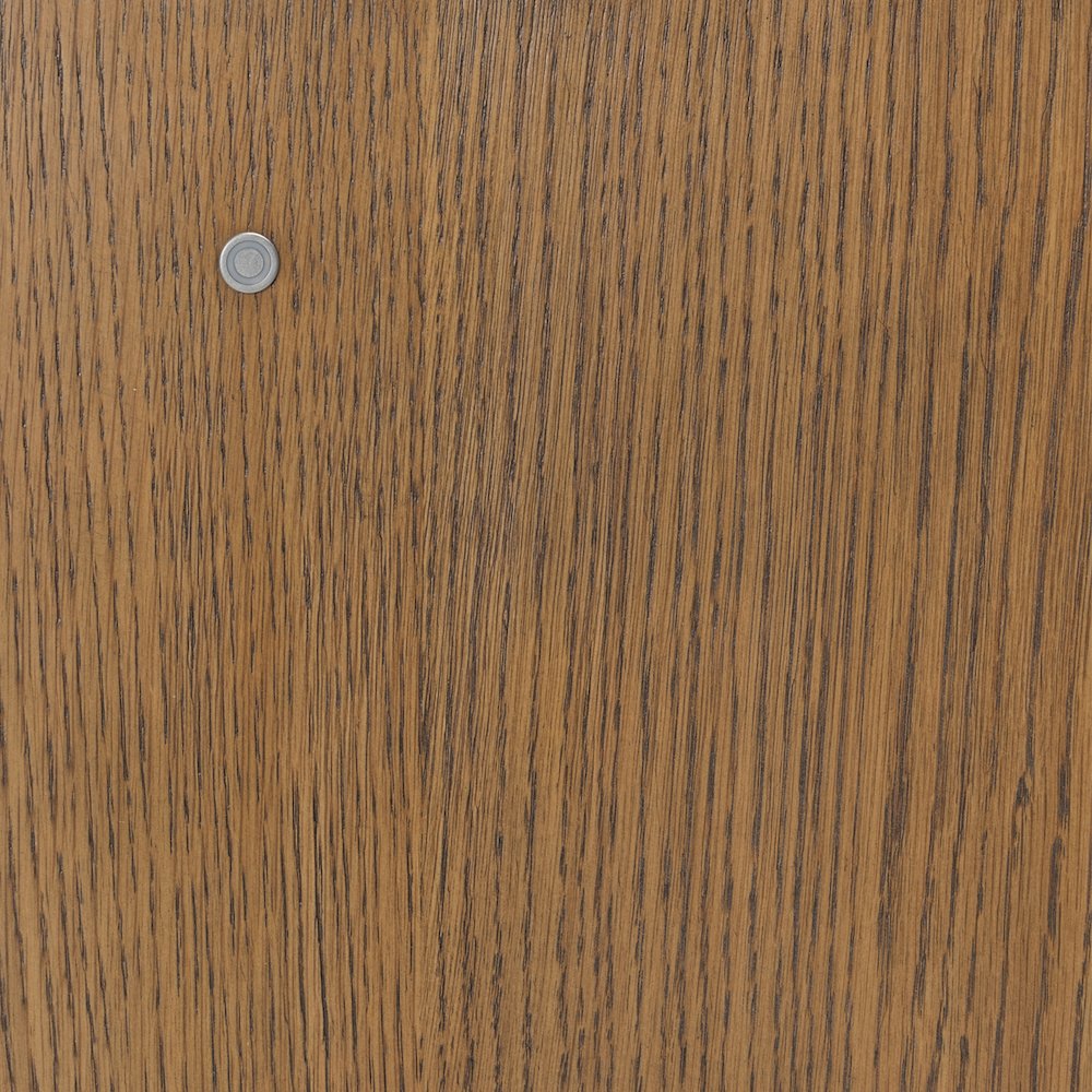 Portrait Dresser with LED Lights - Sienna Brown