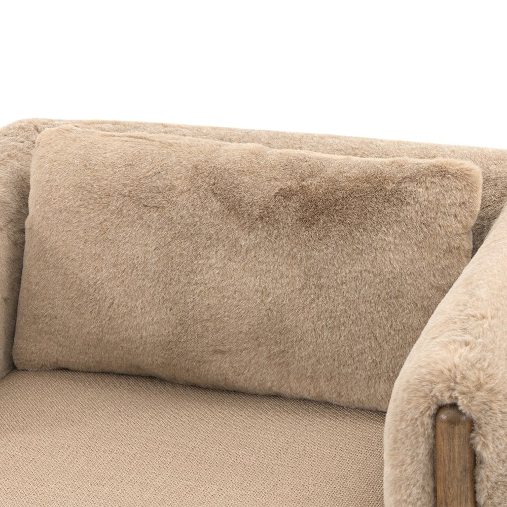 Portrait Accent Chair, Toffee - Sienna Brown