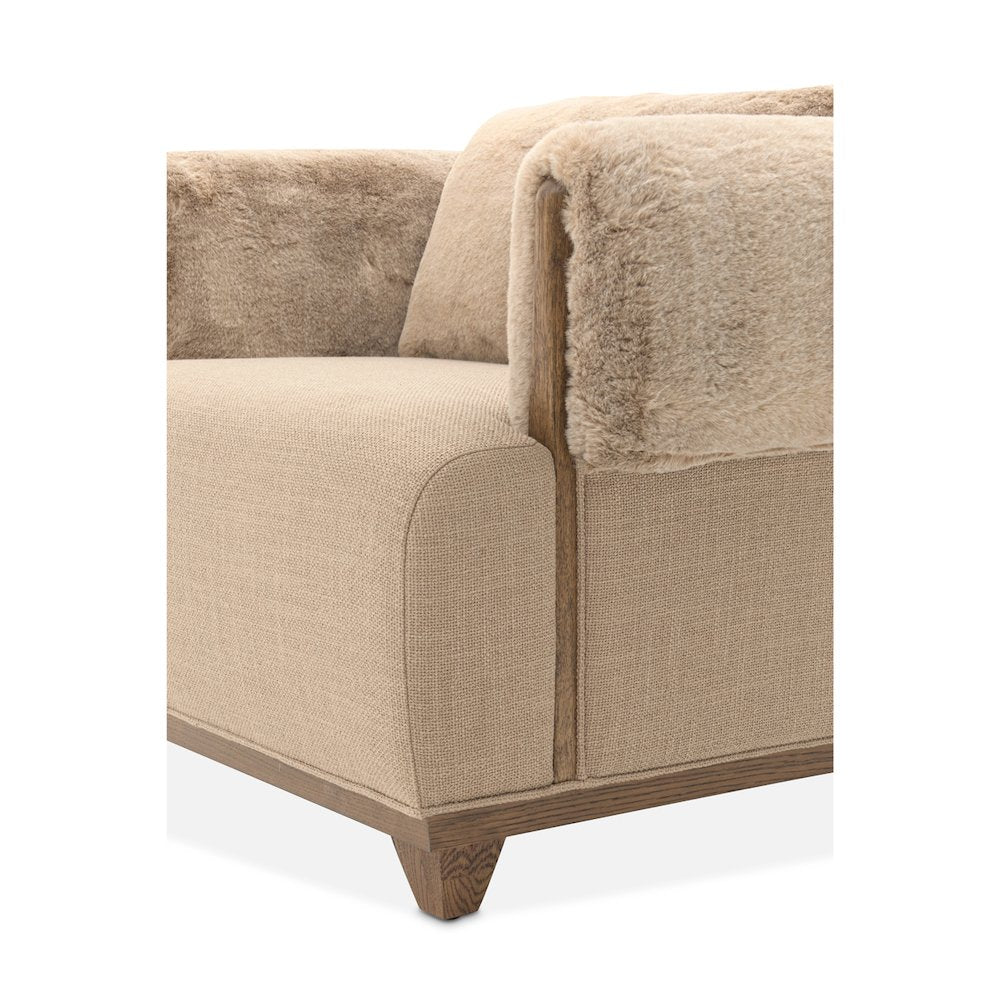 Portrait Accent Chair, Toffee - Sienna Brown