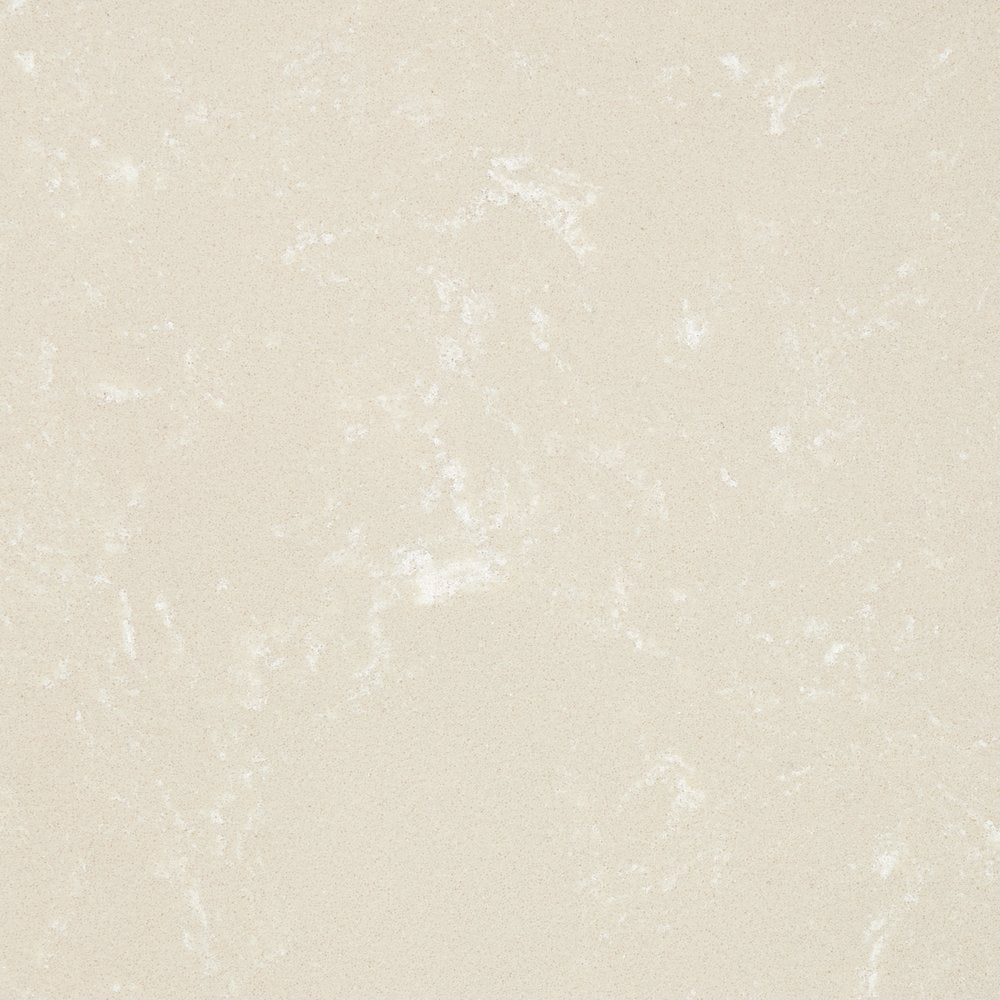 La Marisia Marble Chairside Table - Creamy Pearl/Champagne