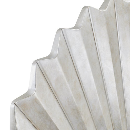 Fantosini King Fan Bed - Silver Leaf