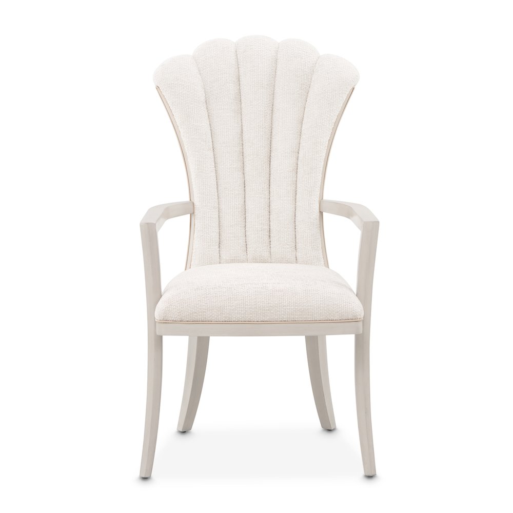 Fantosini Dining Arm Chair, Set of 2 - Silver Mist