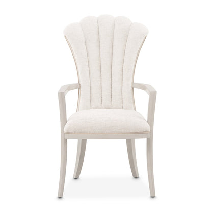 Fantosini Dining Arm Chair, Set of 2 - Silver Mist