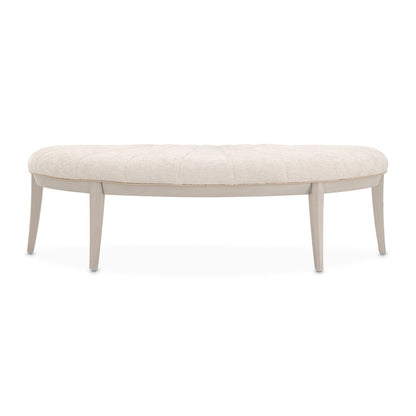 Fantosini Bed Bench - Silver Mist
