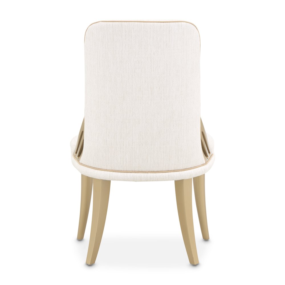 La Terrazza Dining Side Chair, Set of 2 - Creamy Pearl