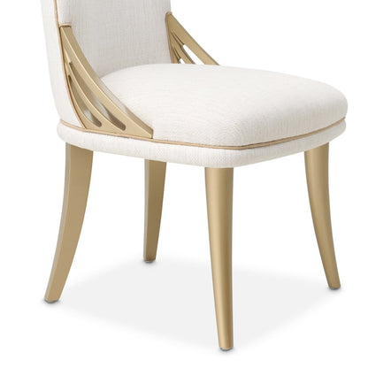 La Terrazza Dining Side Chair, Set of 2 - Creamy Pearl