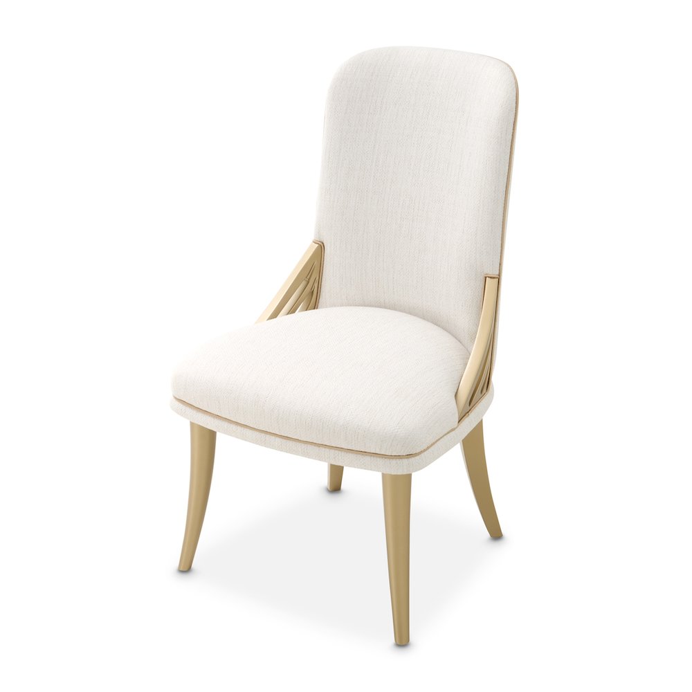 La Terrazza Dining Side Chair, Set of 2 - Creamy Pearl