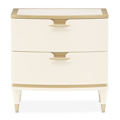 La Terrazza Nightstand - Creamy Pearl