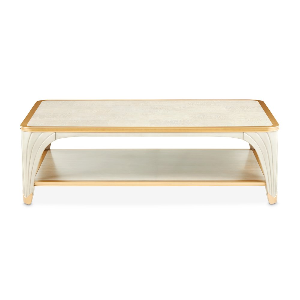 La Terrazza Rectangular Cocktail Table - Silver Mist