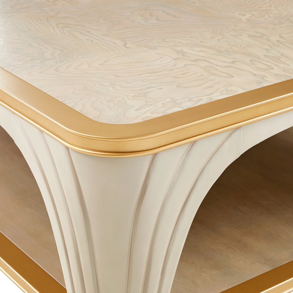 La Terrazza Rectangular Cocktail Table - Silver Mist