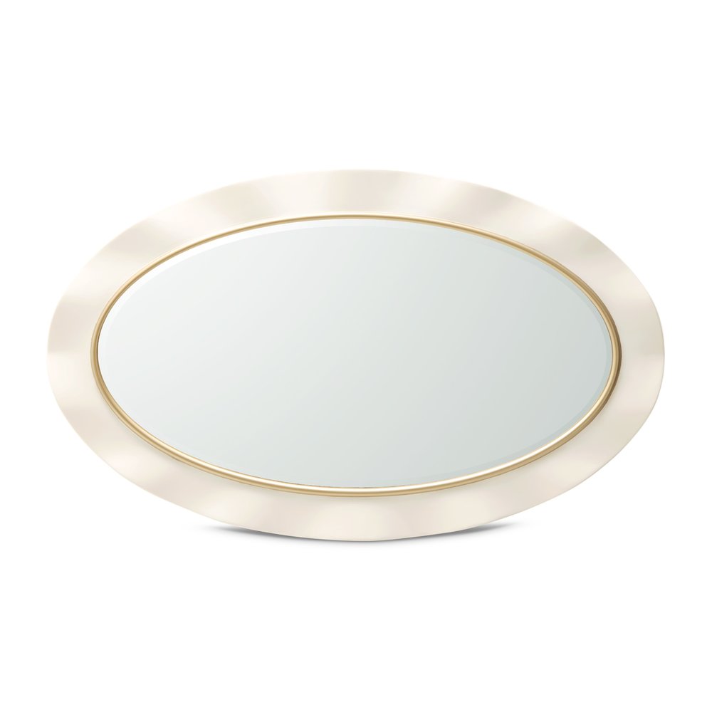 La Terrazza Wall Mirror - Creamy Pearl