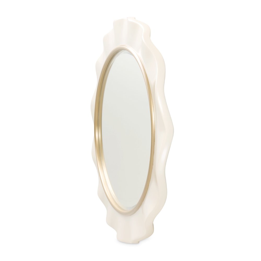 La Terrazza Wall Mirror - Creamy Pearl