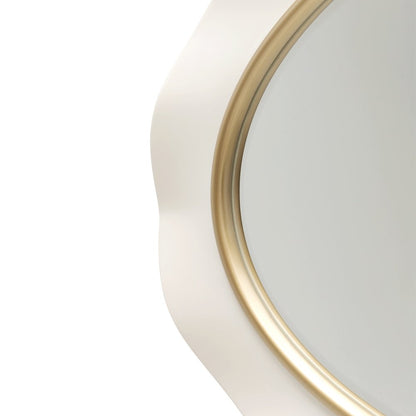 La Terrazza Wall Mirror - Creamy Pearl