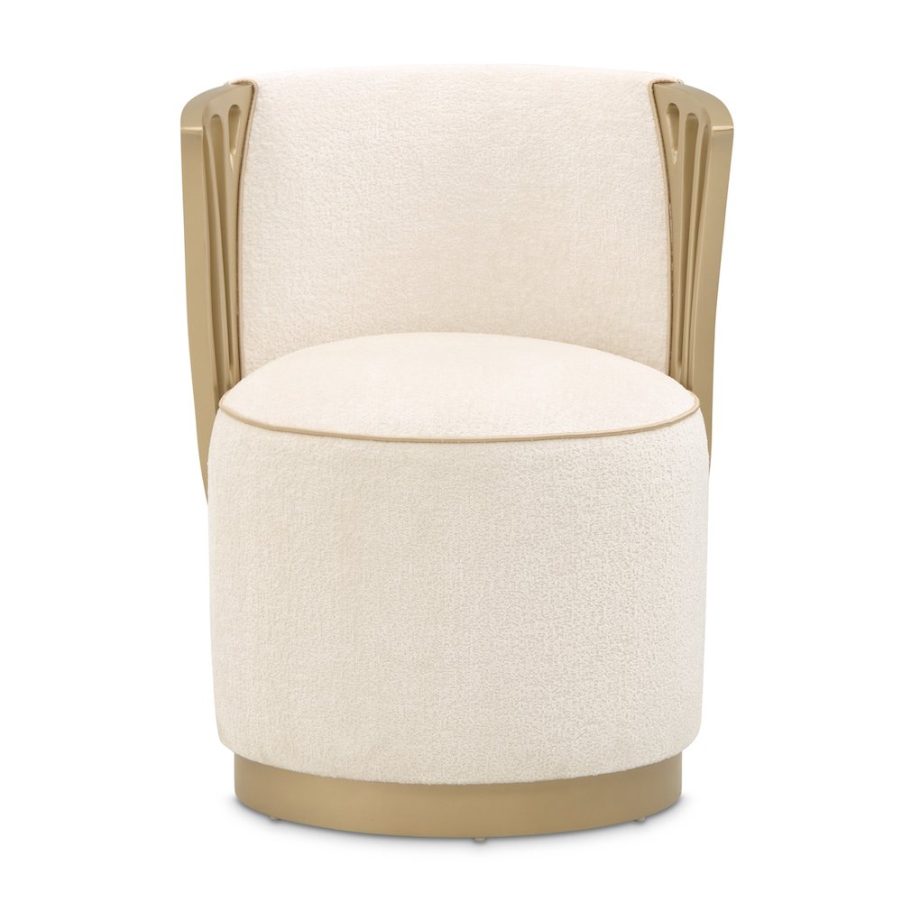 La Terrazza Vanity Chair - Creamy Pearl