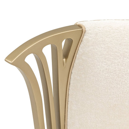 La Terrazza Vanity Chair - Creamy Pearl