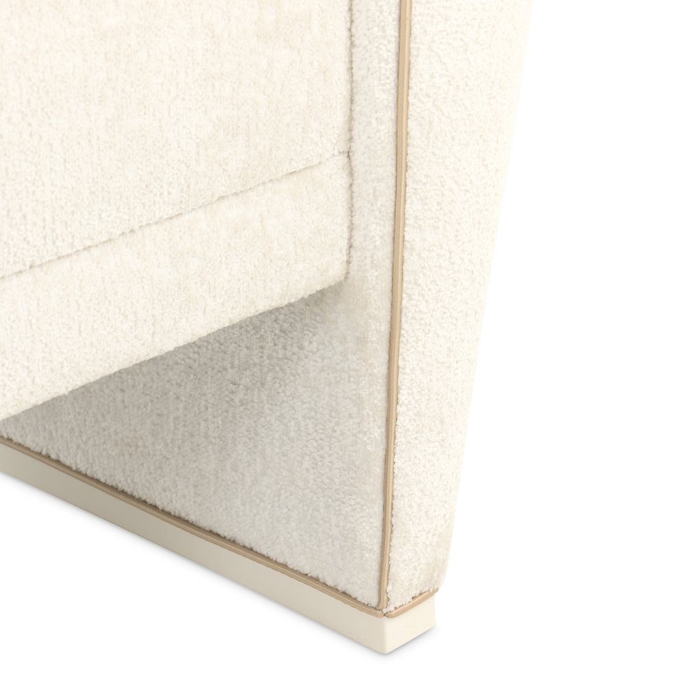 La Terrazza Bed Bench - Creamy Pearl