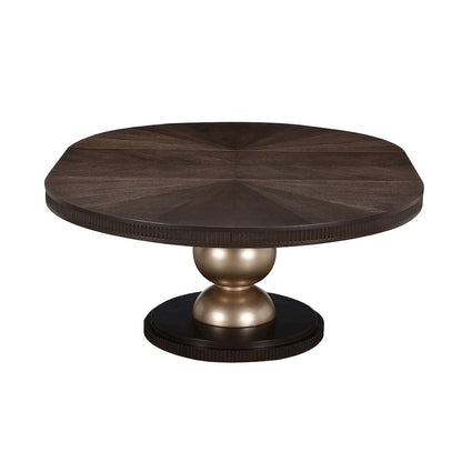 West Kensington Oval Dining Table - Medium Espresso