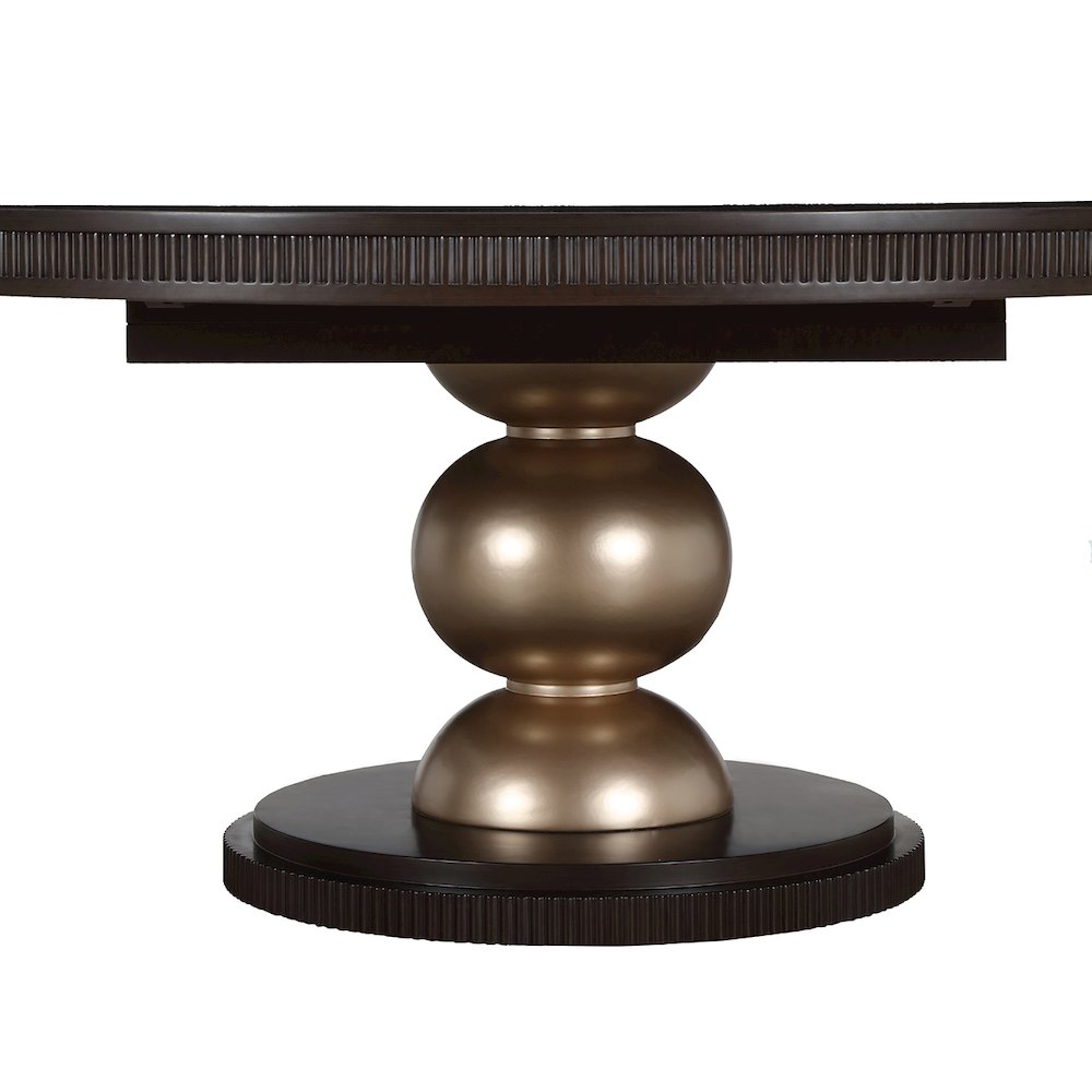 West Kensington Oval Dining Table - Medium Espresso