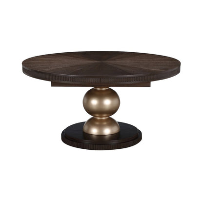 West Kensington Oval Dining Table - Medium Espresso